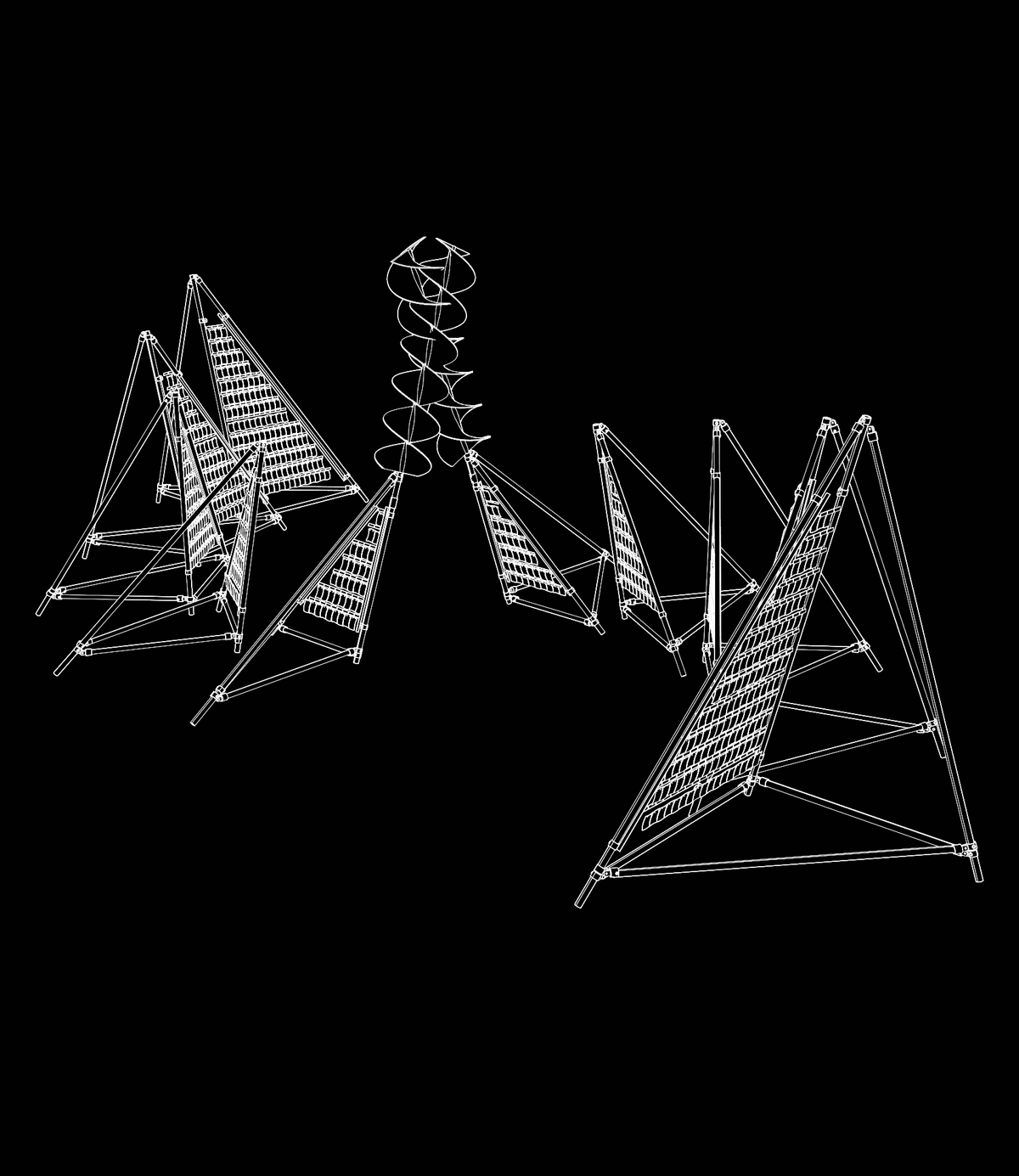 Twisting Waters technical sketch